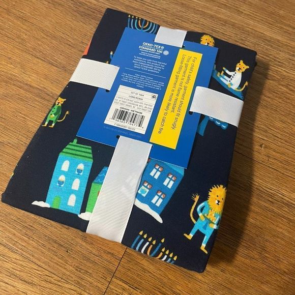 Lions Toddler Family Sleep Set  Blue Size 2T - Picture 2 of 2